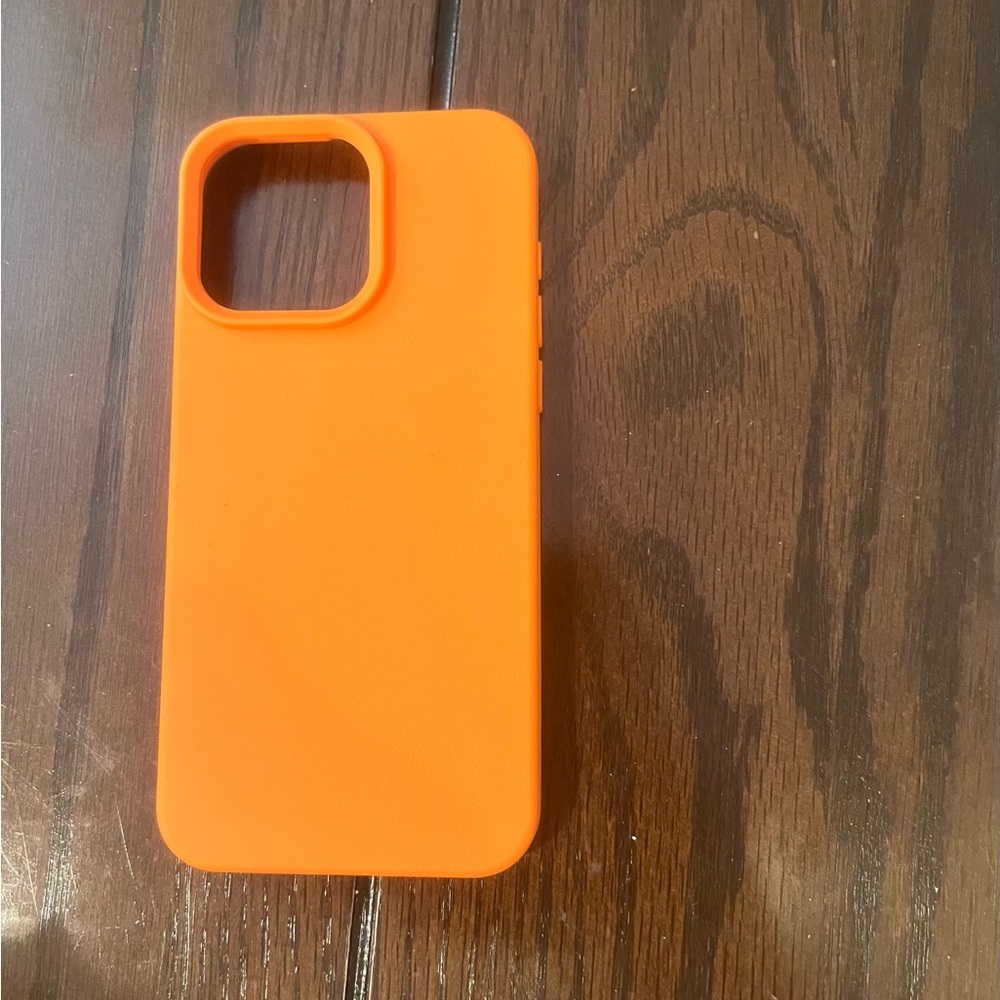 iPhone 15 ProMax Orange Phone Case